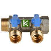 Коллектор никелированный STOUT SMB 6201 341202